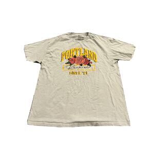 Portland Gear Mens Gray Portland Reunion Since 2021 Short Sleeve T-Shirt Size XL